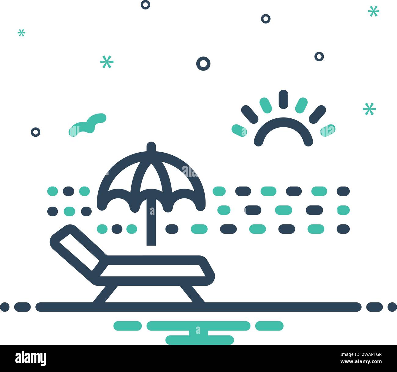 River side resort Stock Vector Images - Alamy