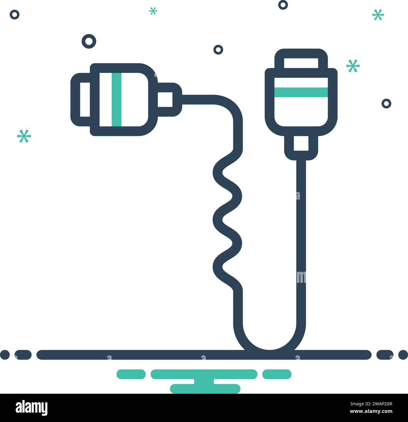 Icon for cord; rope Stock Vector Image & Art - Alamy