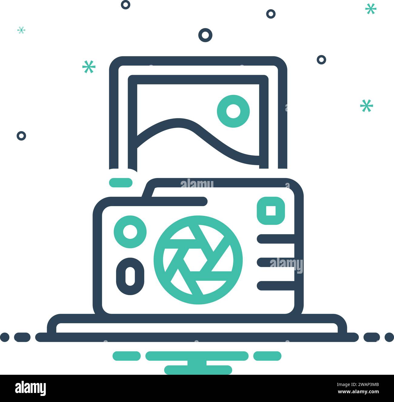 Print snapshot not polaroid Stock Vector Images - Alamy