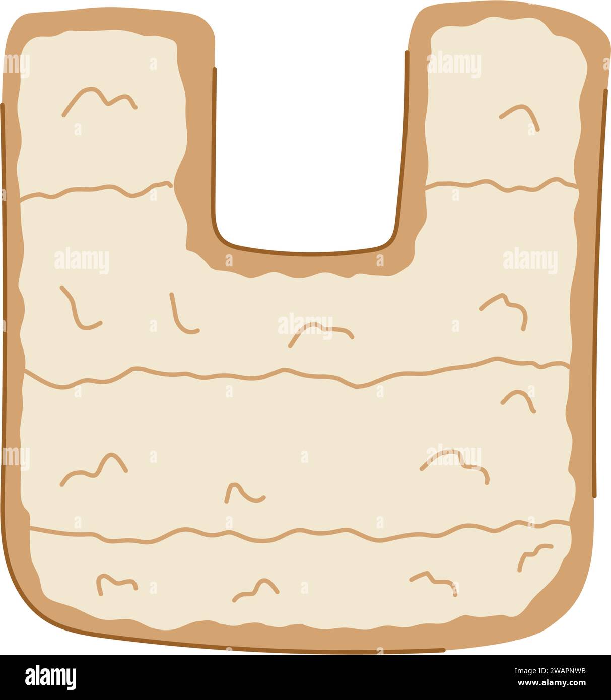 rug bath mat cartoon vector illustration Stock Vector Image & Art Alamy