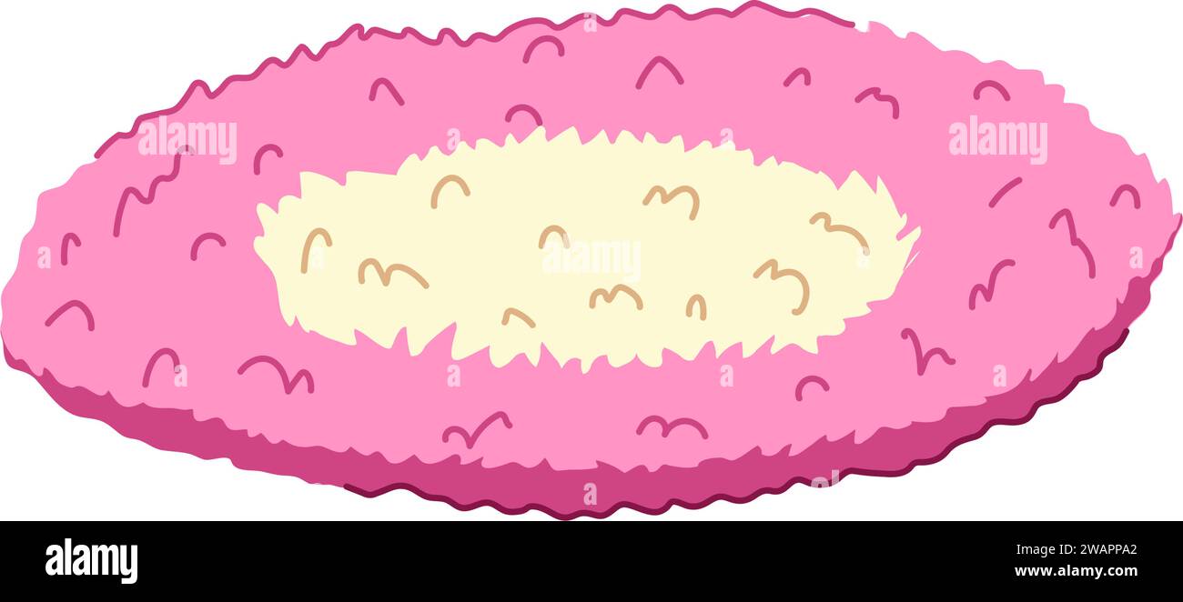 persian bath mat cartoon vector illustration Stock Vector Image & Art