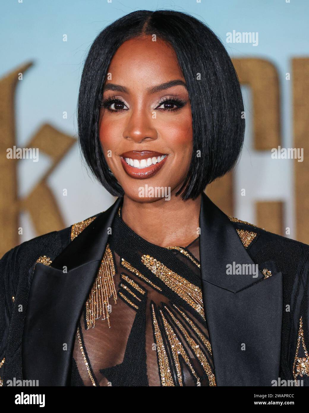 LOS ANGELES, CALIFORNIA, USA - JANUARY 05: Kelly Rowland arrives at the