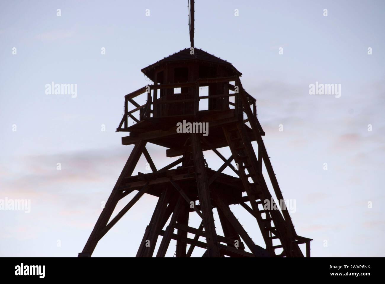 Old Fire Tower (Guardian of the Gulch), Helena, Montana Stock Photo Alamy