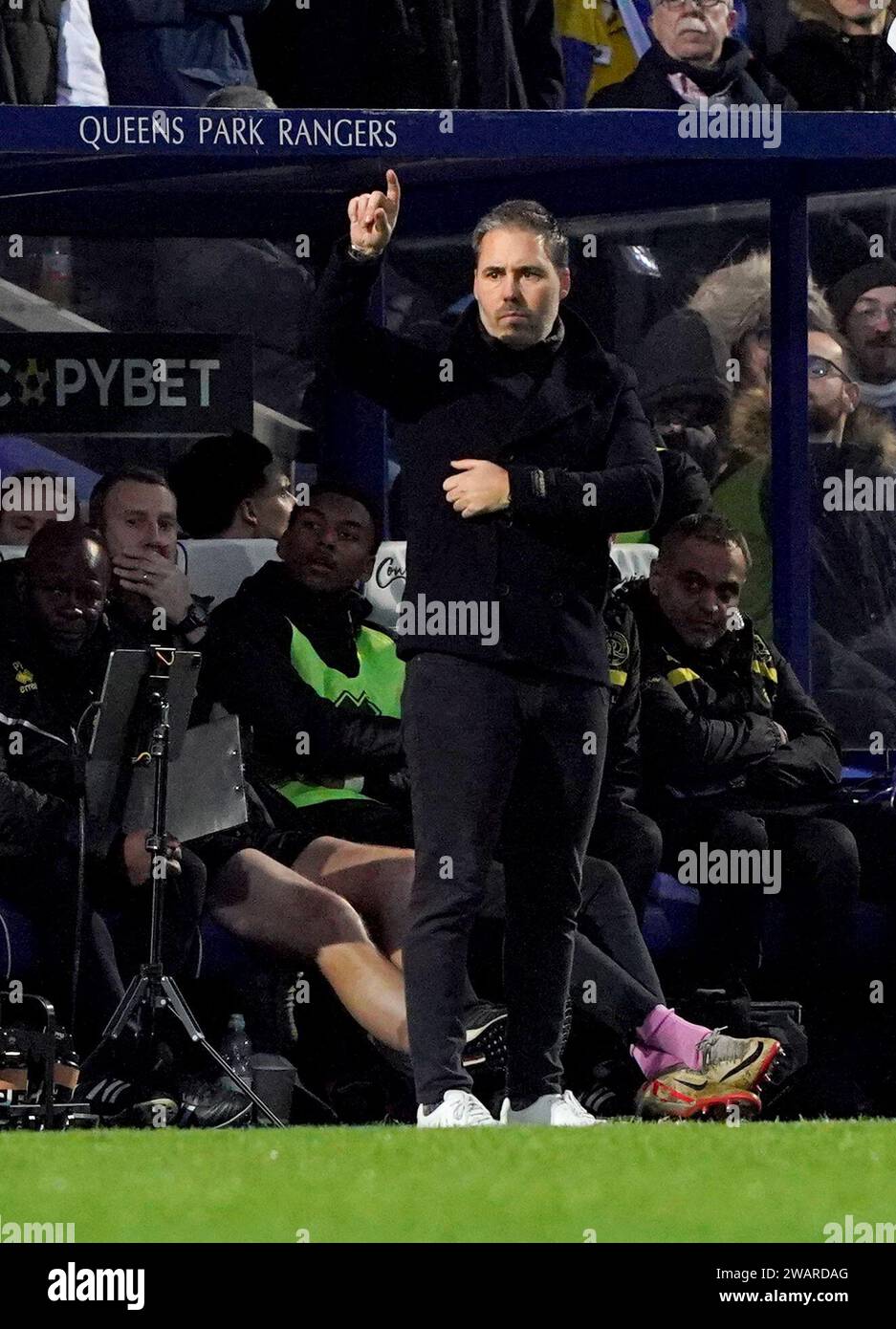 Queens Park Rangers head coach Marti Cifuentes during the Emirates FA