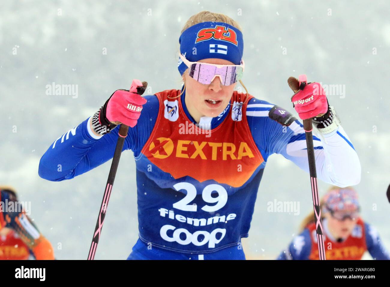 Val Di Fiemme, Trentino, Italy. 6th Jan, 2024. Womens FIS Cross Country