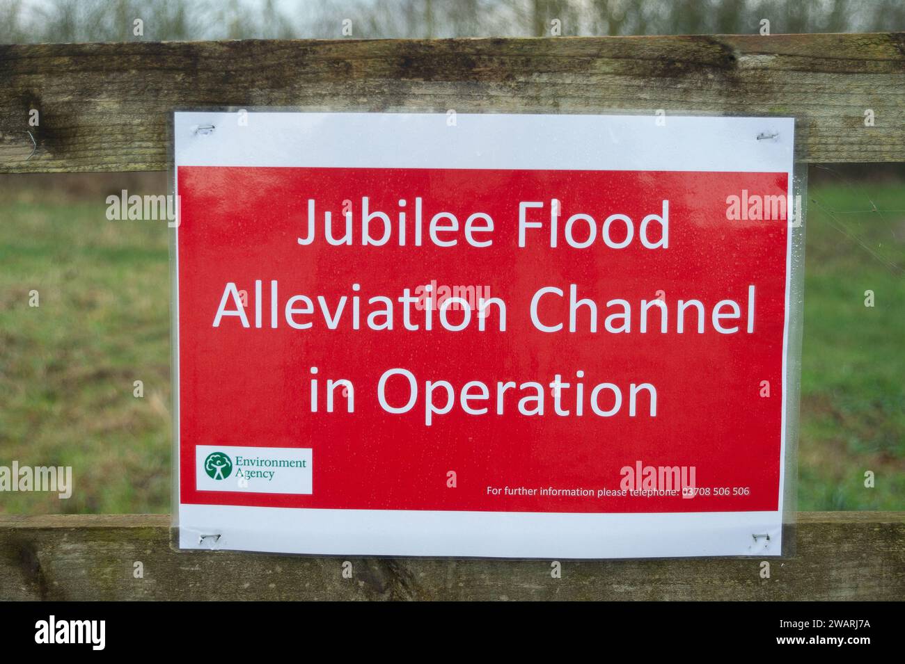Dorney Reach, UK. 6th January, 2024. The Jubilee River Flood