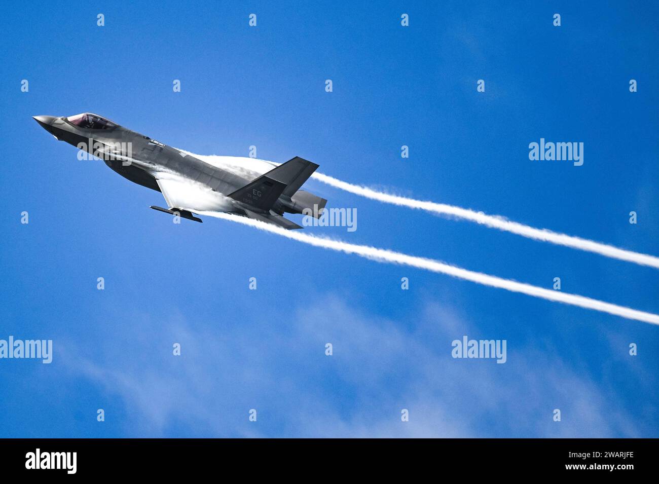 Hattiesburg, United States. 25 October, 2023. A U.S Air Force F35A Lightning II stealth fighter