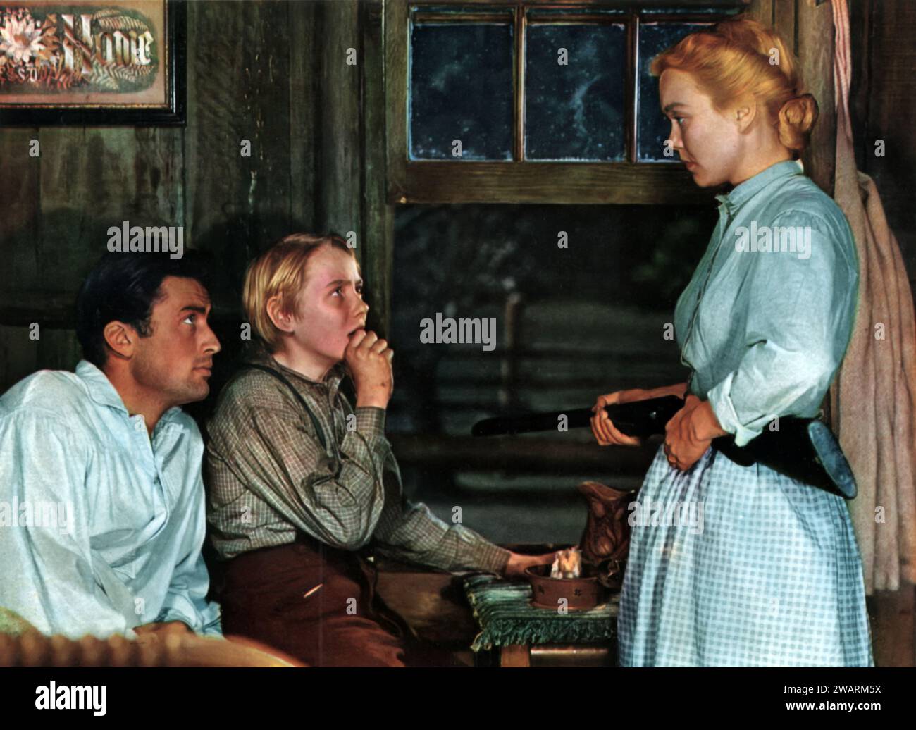 Gregory Peck Claude Jarman Jr And Jane Wyman Star In The Film The Gregory peck claude jarman jr and jane wyman star in the film the