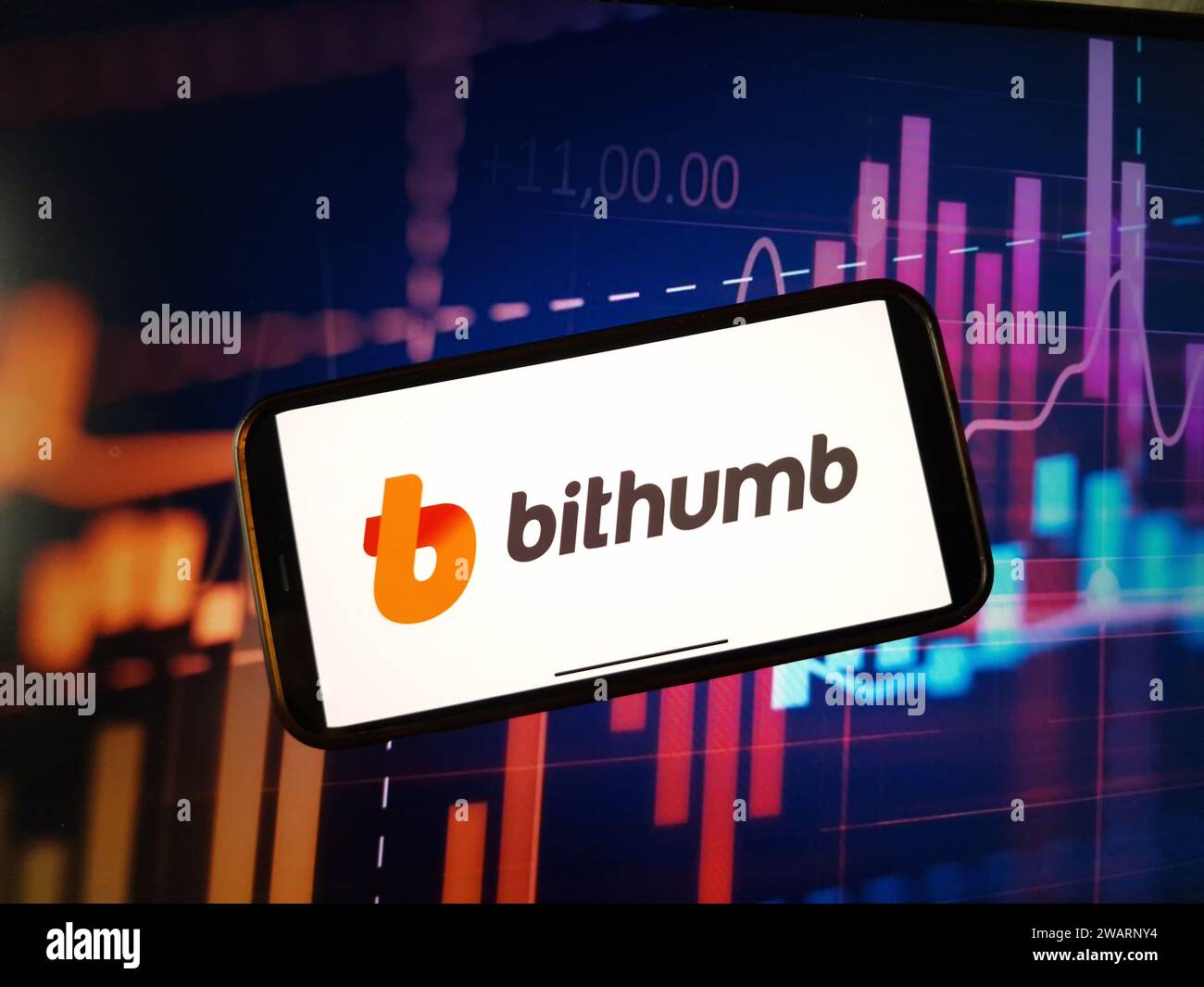Bithumb exchange hi-res stock photography and images - Alamy