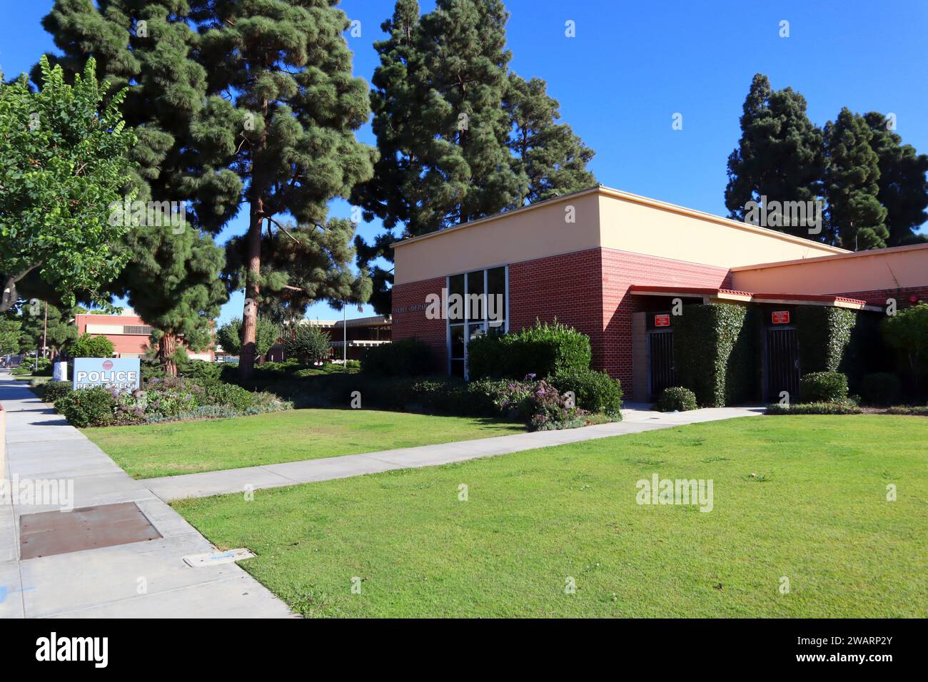 Gardena, California City of Gardena Police Department Station at 1718