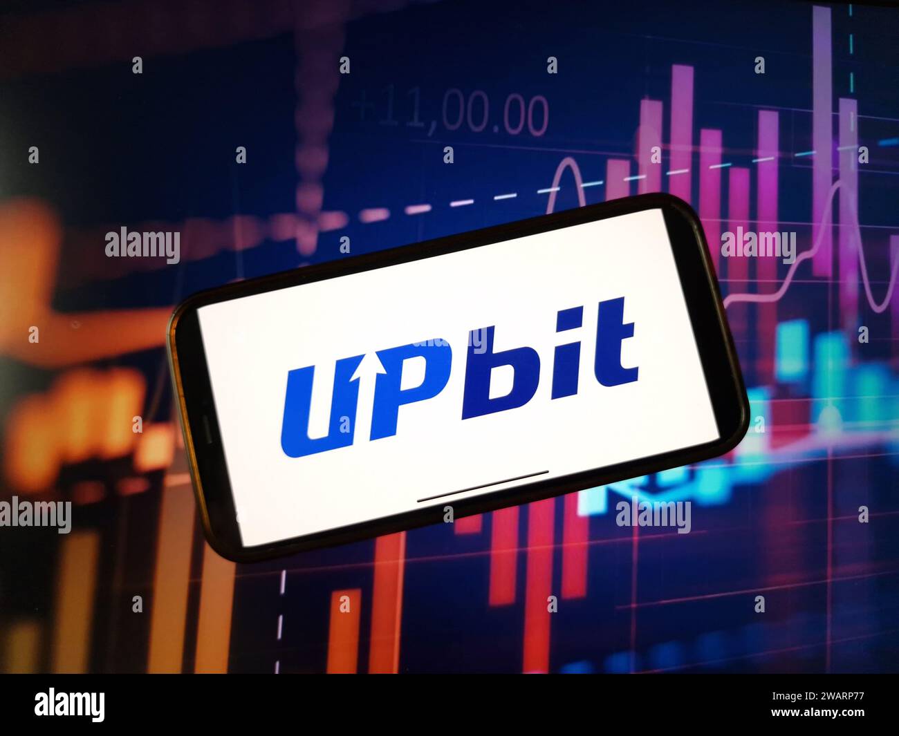 Upbit crypto hi-res stock photography and images - Alamy