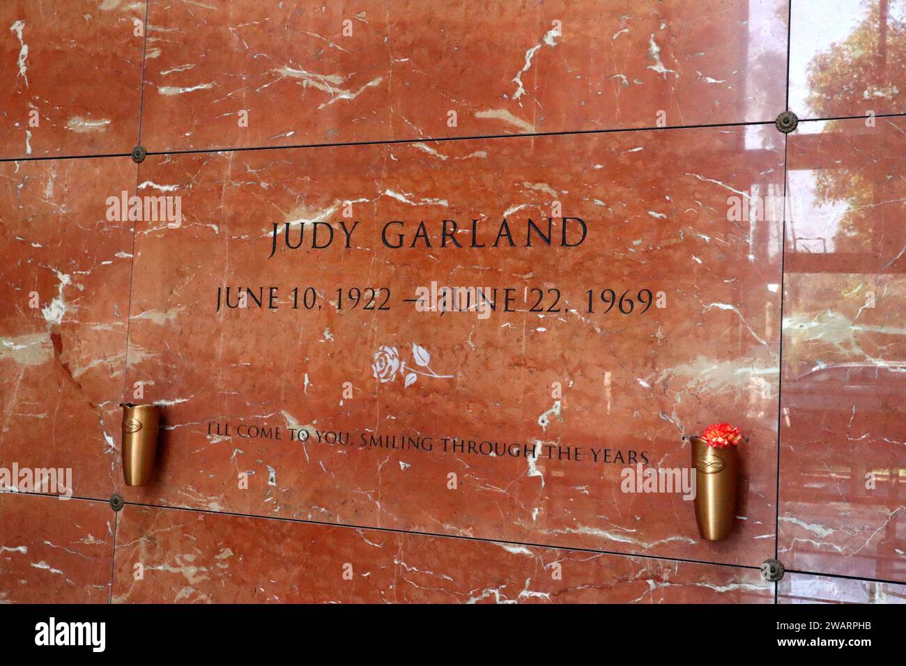 Los Angeles, California JUDY GARLAND grave at Hollywood Forever