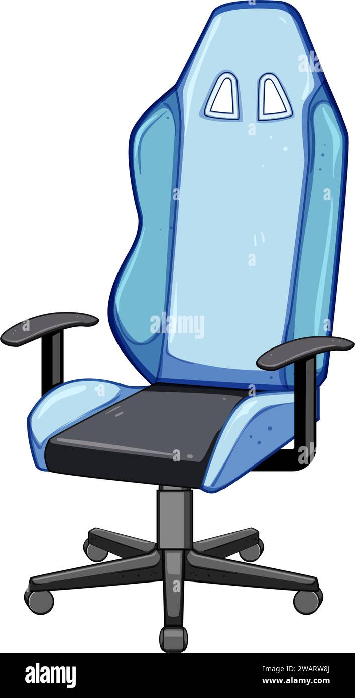 room game chair cartoon vector illustration Stock Vector