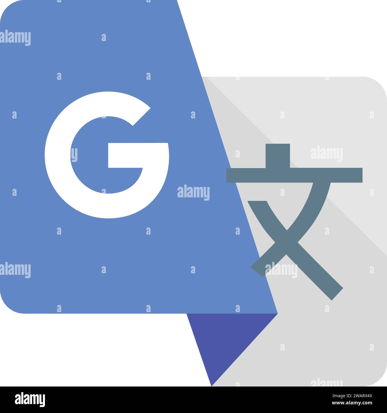 Google Translator logo in Vector | Google Translator sign Stock Vector