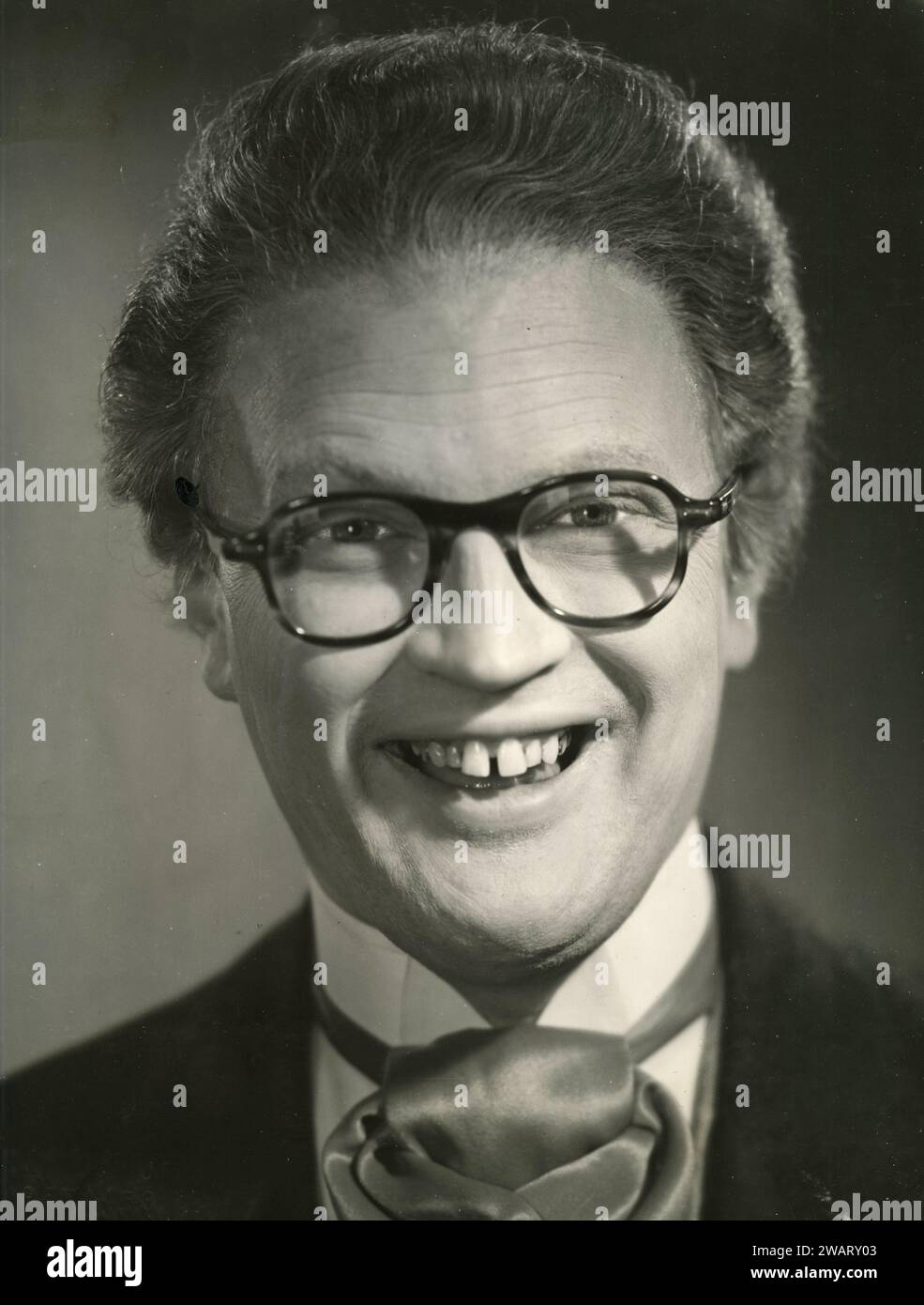 Danish actor smiling, Denmark 1950s Stock Photo Alamy