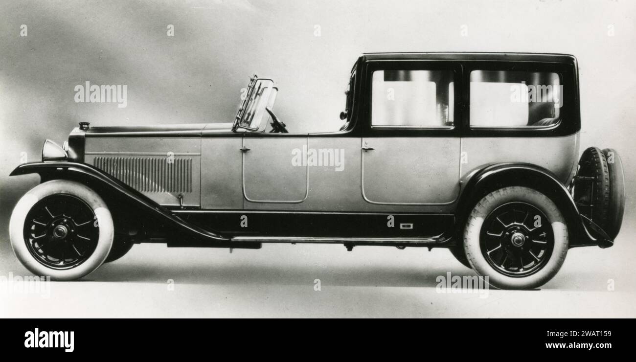 FIAT 520 Superfiat 40-60 HP Dorsay-Torpedo car, Italy 1922 Stock Photo
