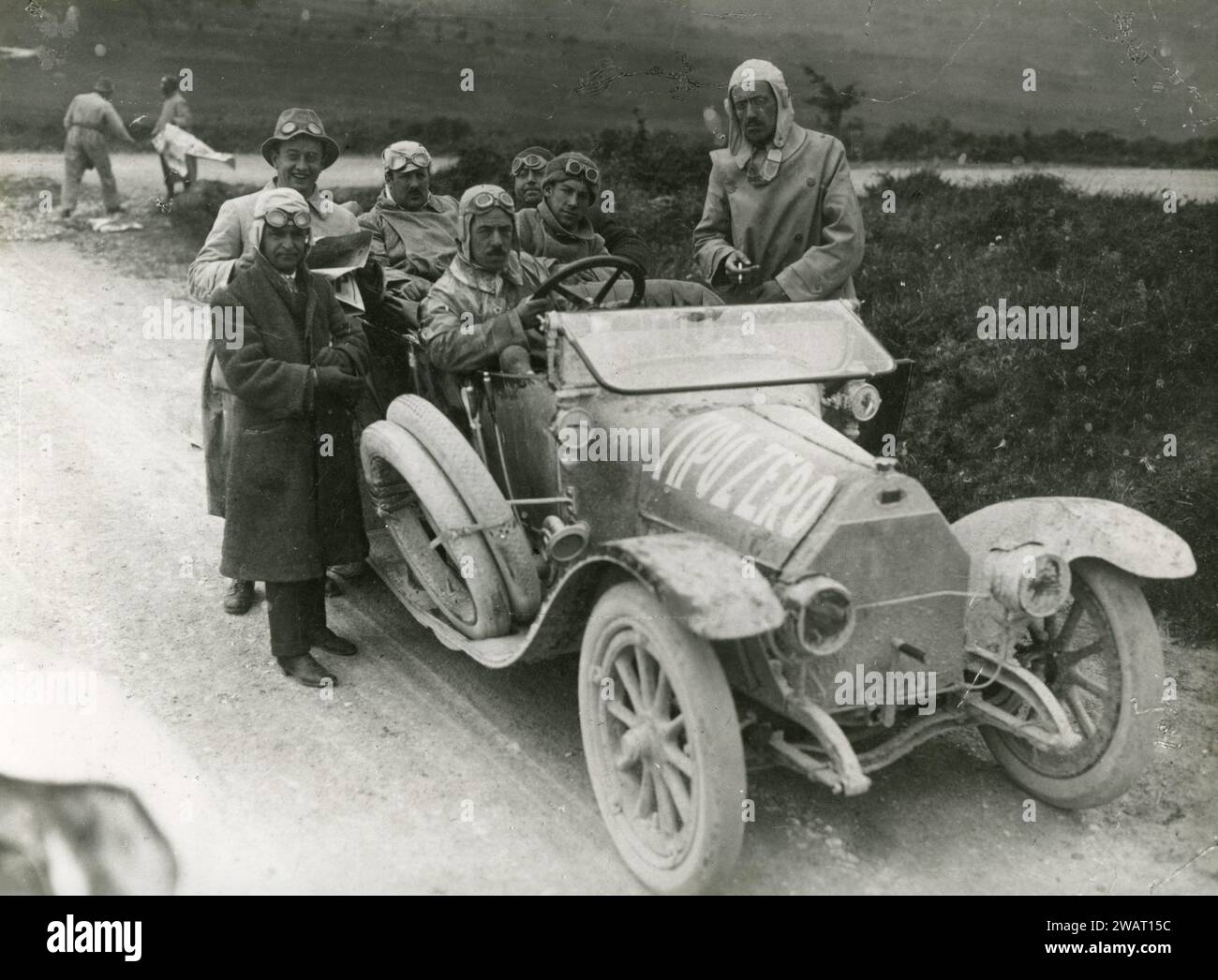 FIAT Zero racing car, Italy 1910s Stock Photo