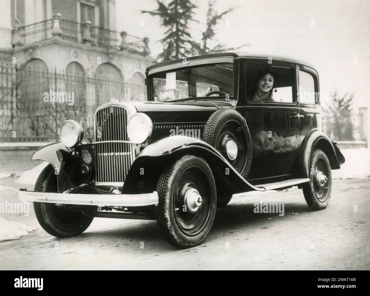 FIAT 508 Balilla car, Italy 1930s Stock Photo