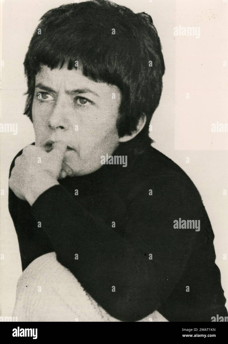 French philosopher and linguist Luce Irigaray, 1970s Stock Photo Alamy