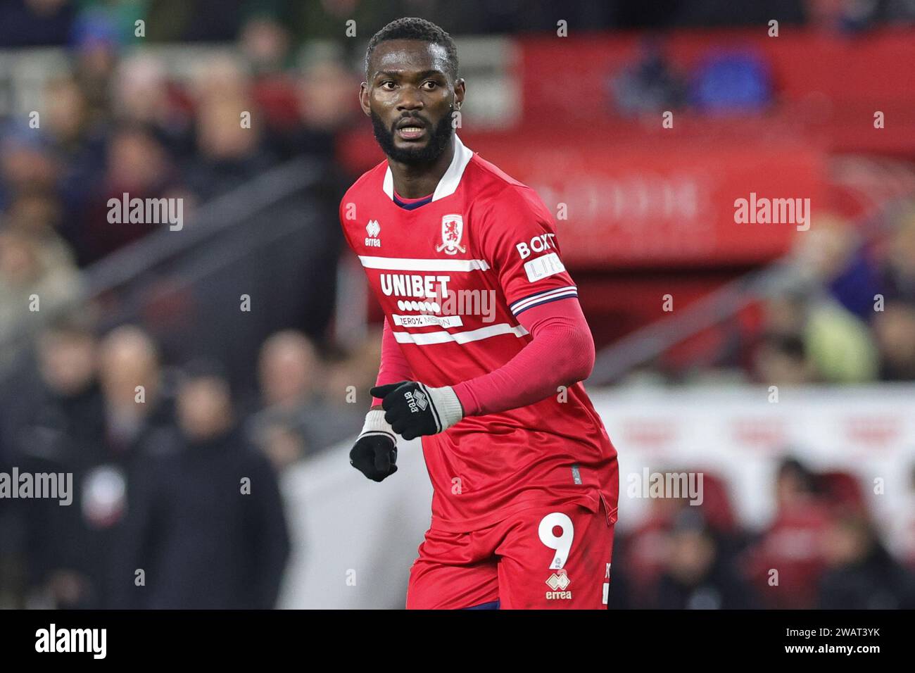 Emmanuel Latte Lath of Middlesbrough during the Emirates FA Cup Third Round match Middlesbrough