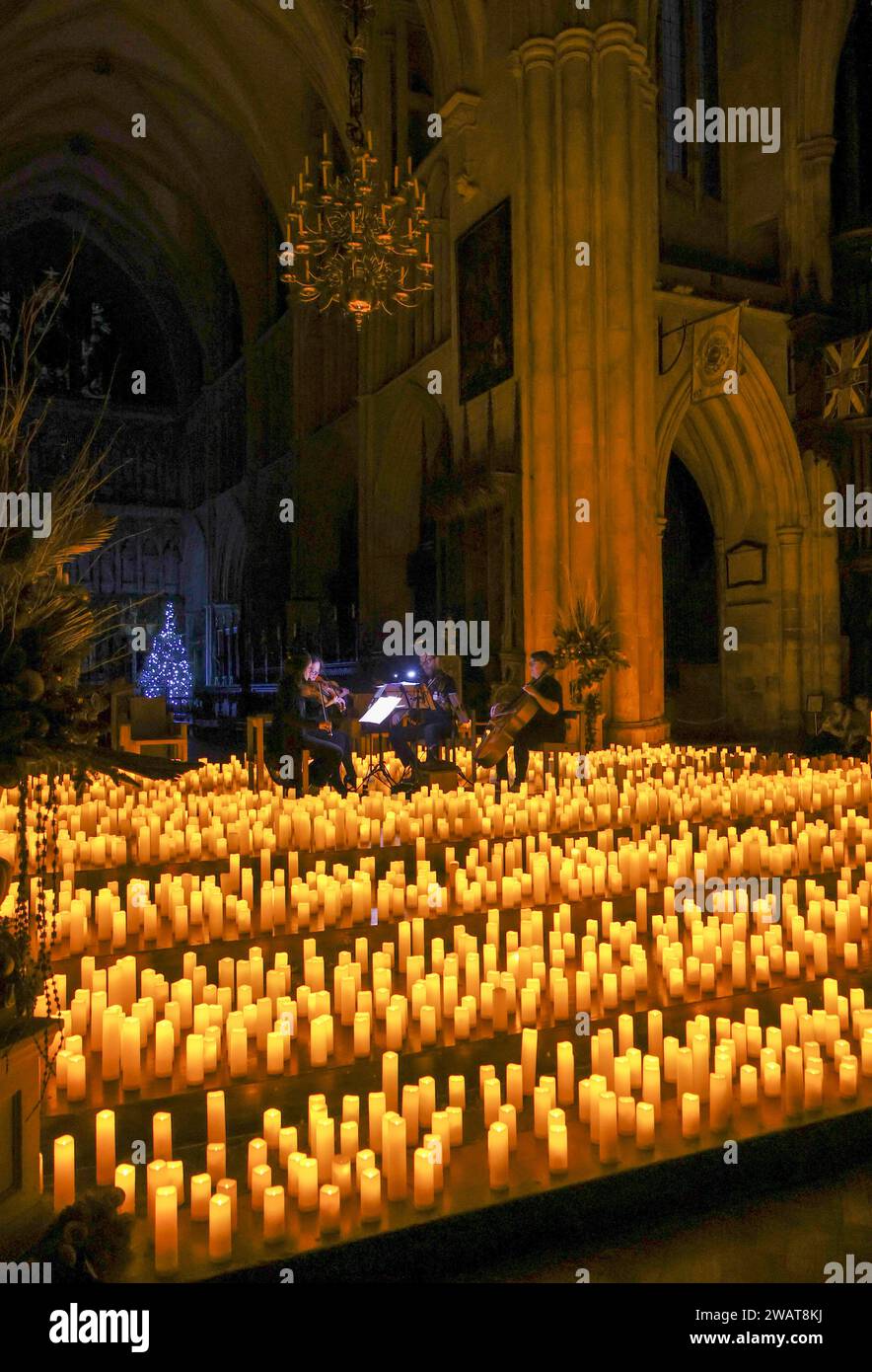 Pink floyd tribute by candle light hires stock photography and images
