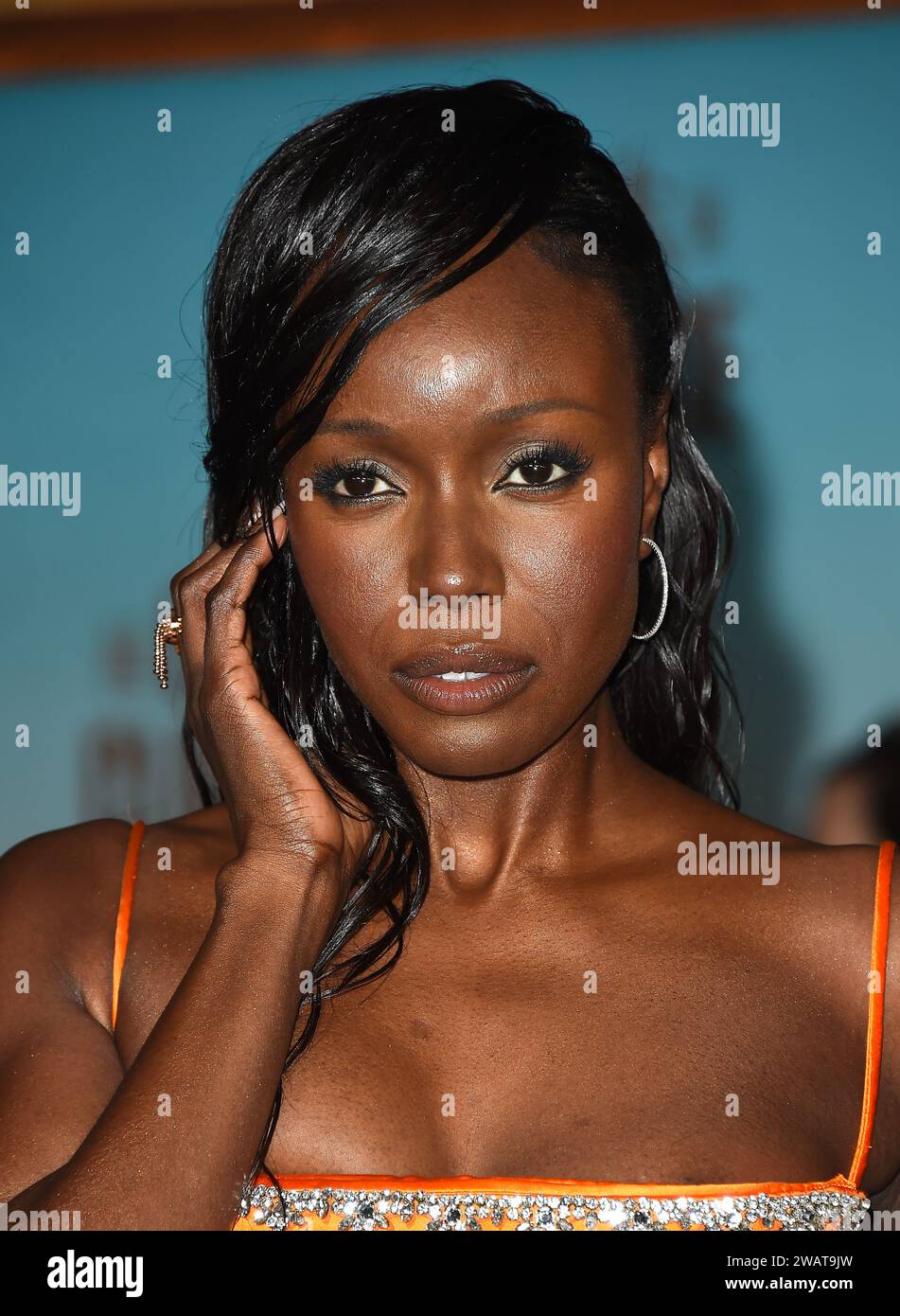 Los Angeles, USA. 05th Jan, 2024. Anna Diop arriving to Sony's “The ...