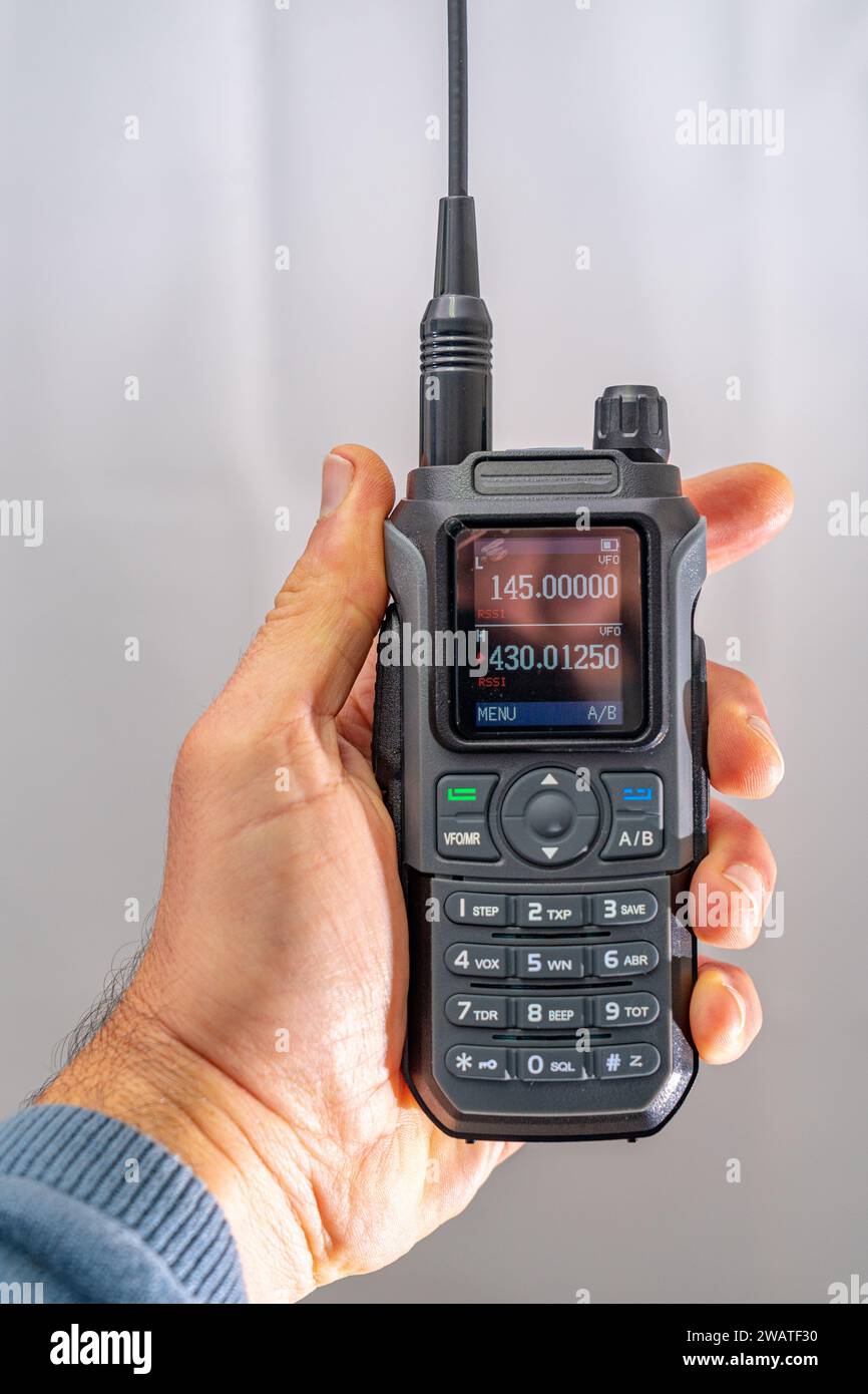 Walkie talkie radio hi-res stock photography and images - Page 3 - Alamy