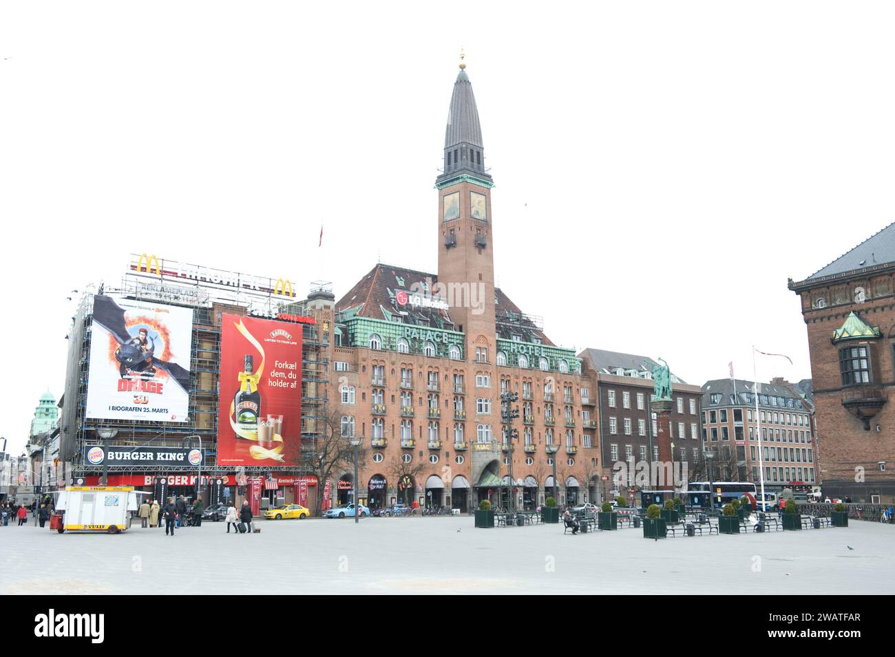 City scenes from Copenhagen, Denmark March, 2010 Stock Photo