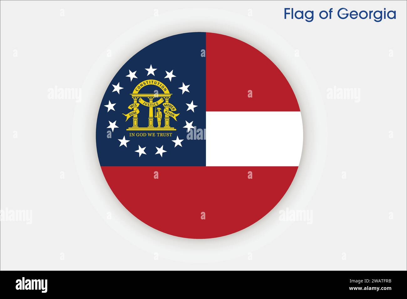 High detailed flag of state flag, National