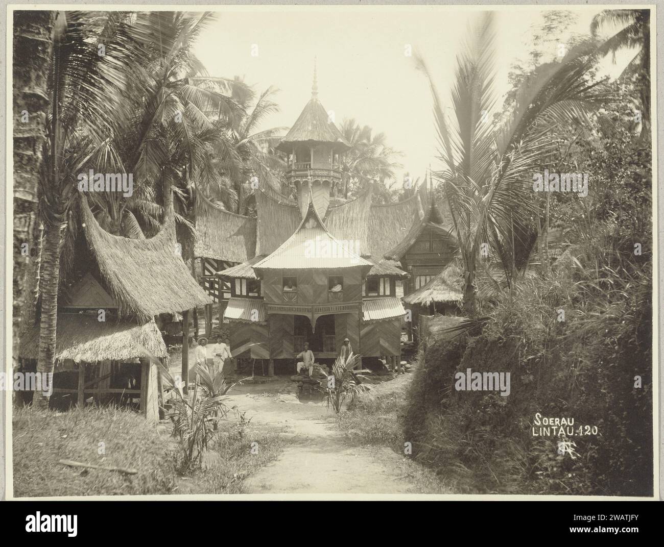 Mosque and School for Religious Education (Surau) in Lintau, 1891