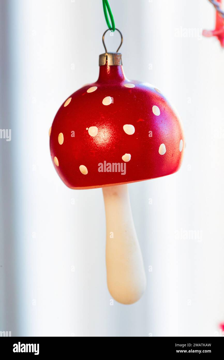 Vintage Christmas Tree Ornament, USA Stock Photo Alamy