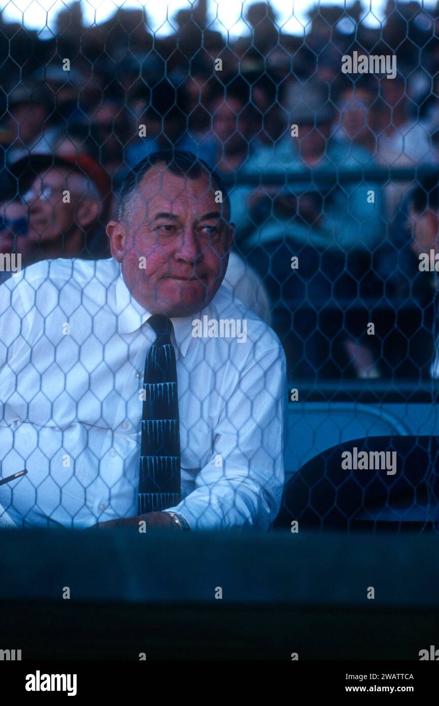 ST. PETERSBURG, FL MARCH, 1956 General manager Weiss of the