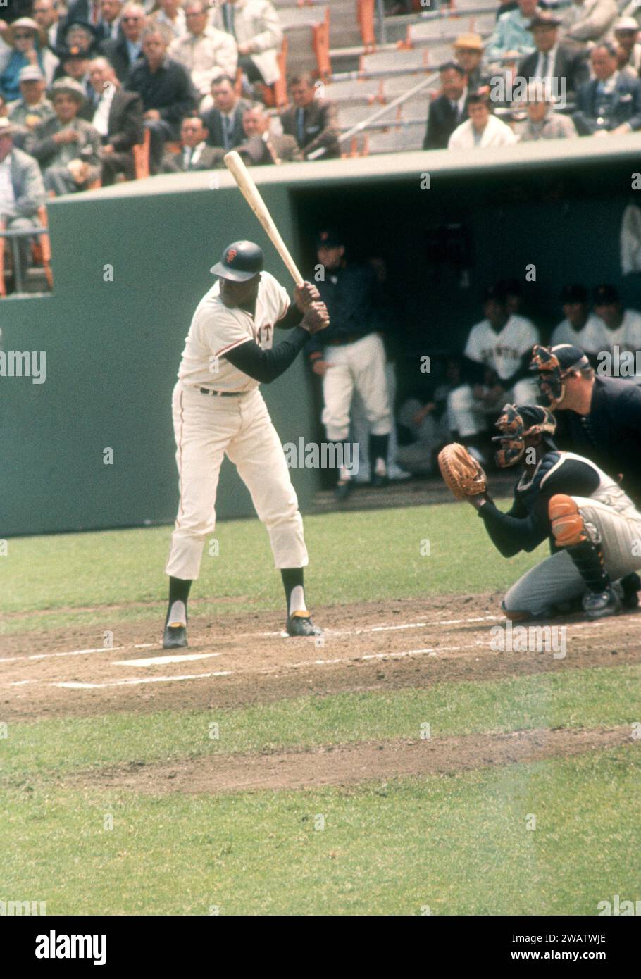 SAN FRANCISCO, CA - MAY 2: Willie McCovey #44 of the San Francisco ...