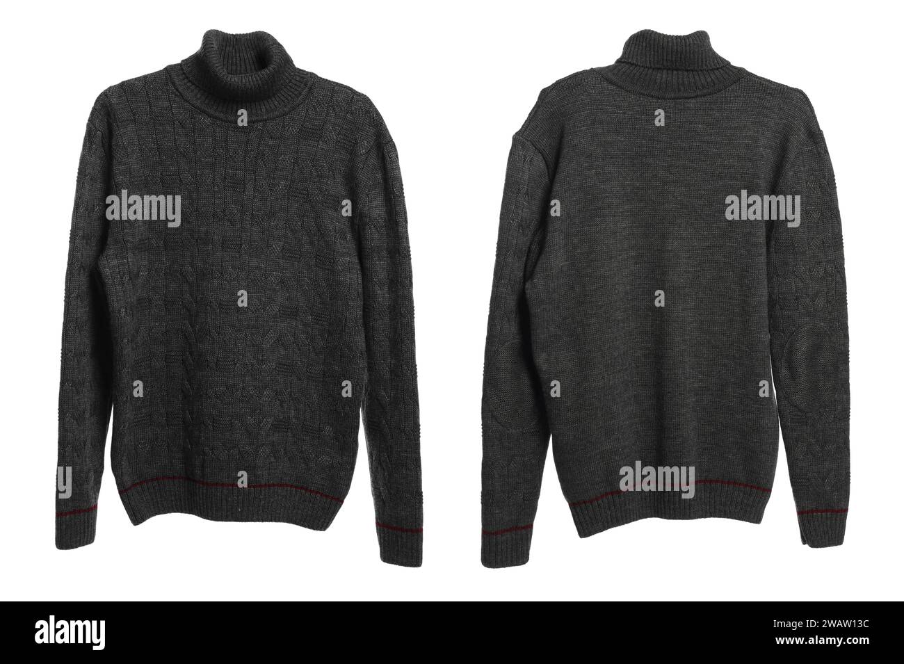 Back-to-front Black Sweater