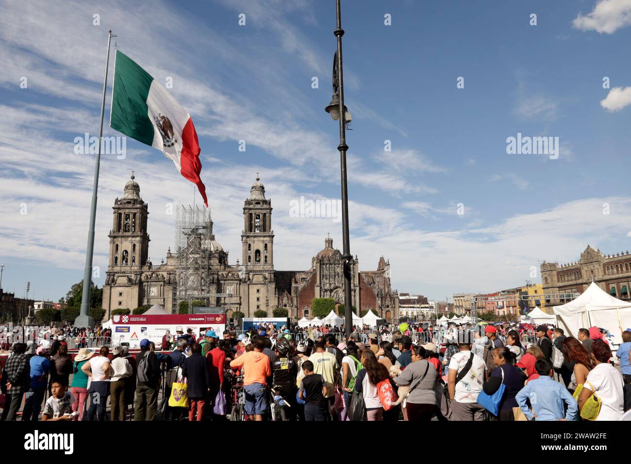 Mexico City, Mexico. 06th Jan, 2025. January 6, 2025, Mexico City