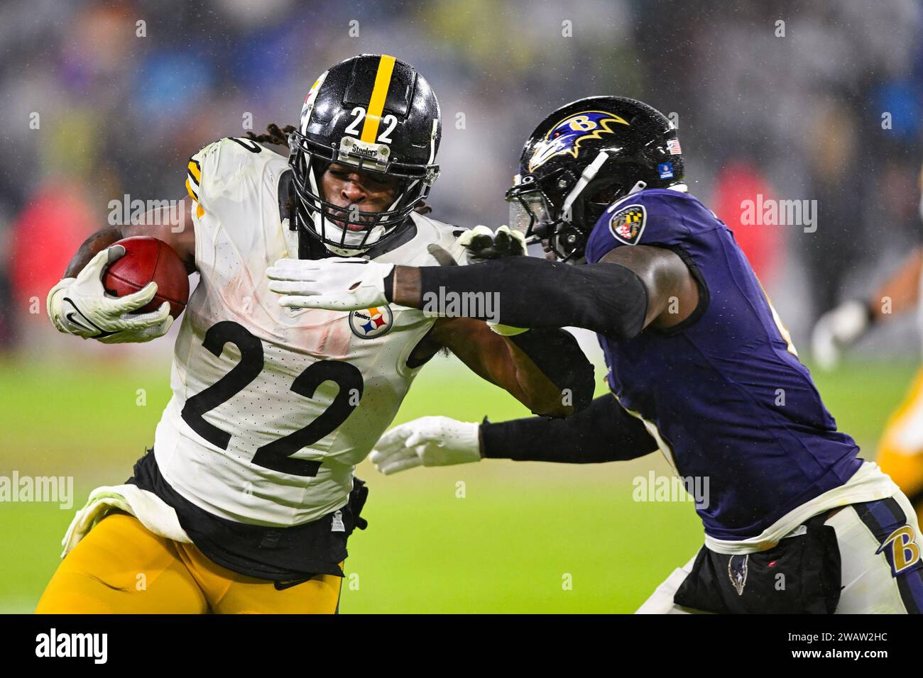 Baltimore, United States. 06th Jan, 2024. Baltimore Ravens linebacker