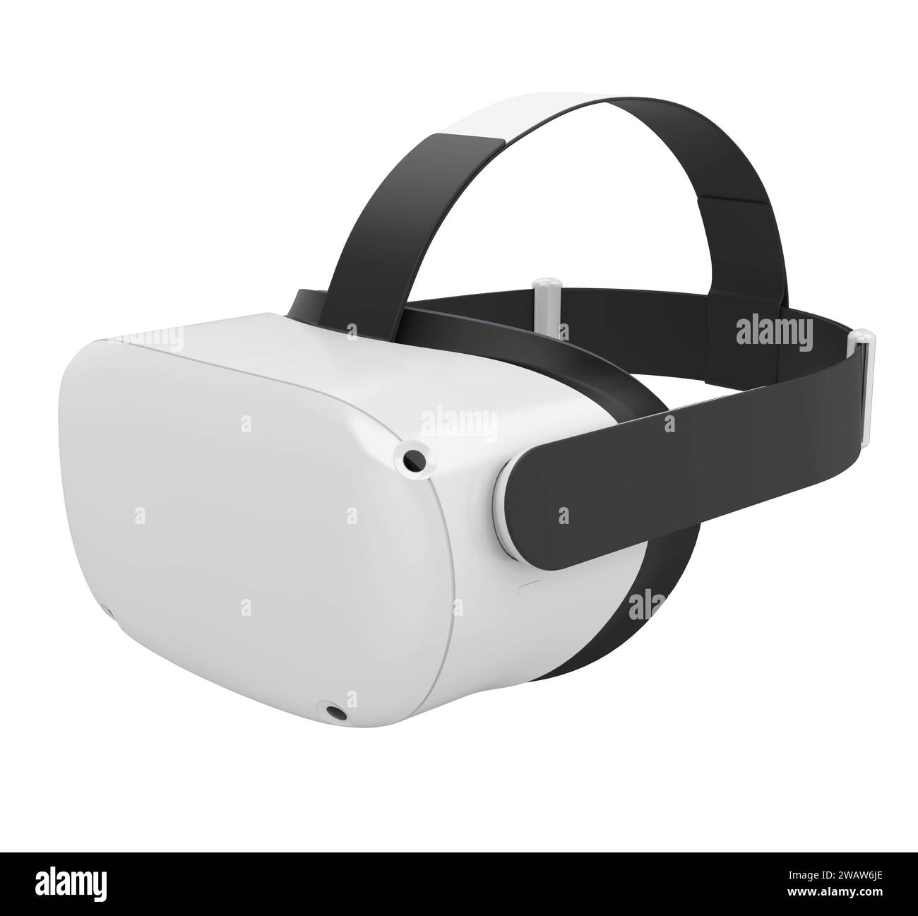 Virtual Reality Headset Isolated Stock Photo