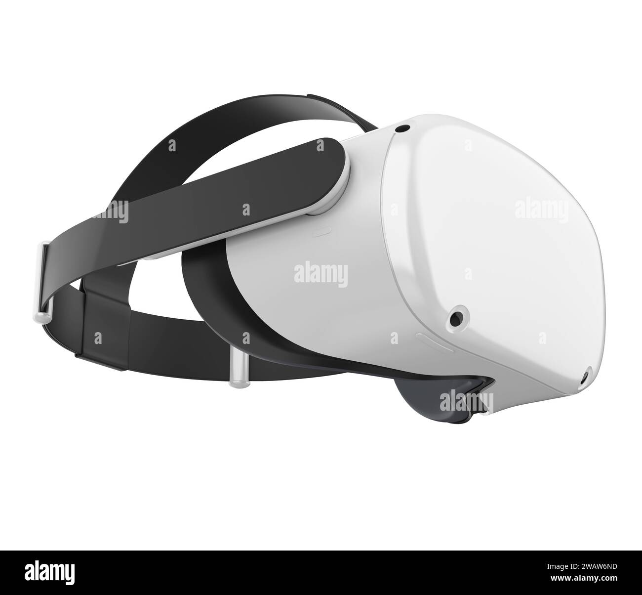Virtual Reality Headset Isolated Stock Photo Alamy