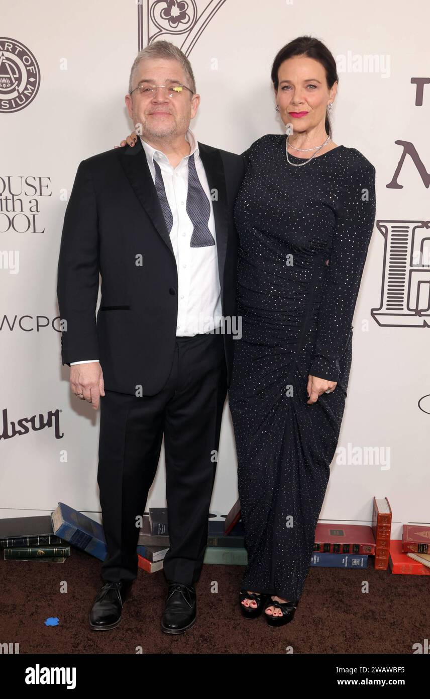 January Patton LOS ANGELES, CA - JANUARY 6: Patton Oswalt and Meredith Salenger at The ...