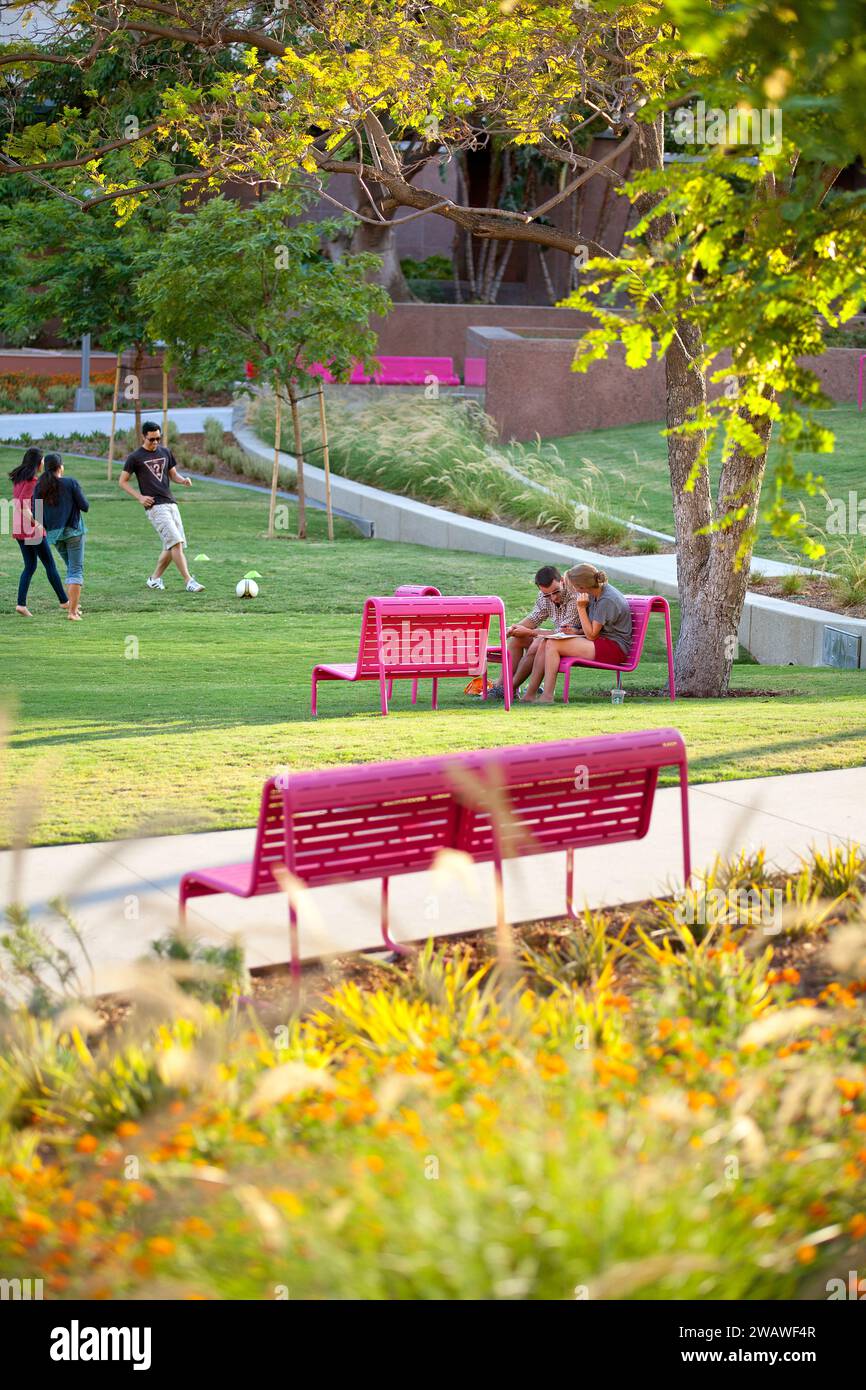 Gloria Molina Grand Park downtown Los Angeles Stock Photo Alamy
