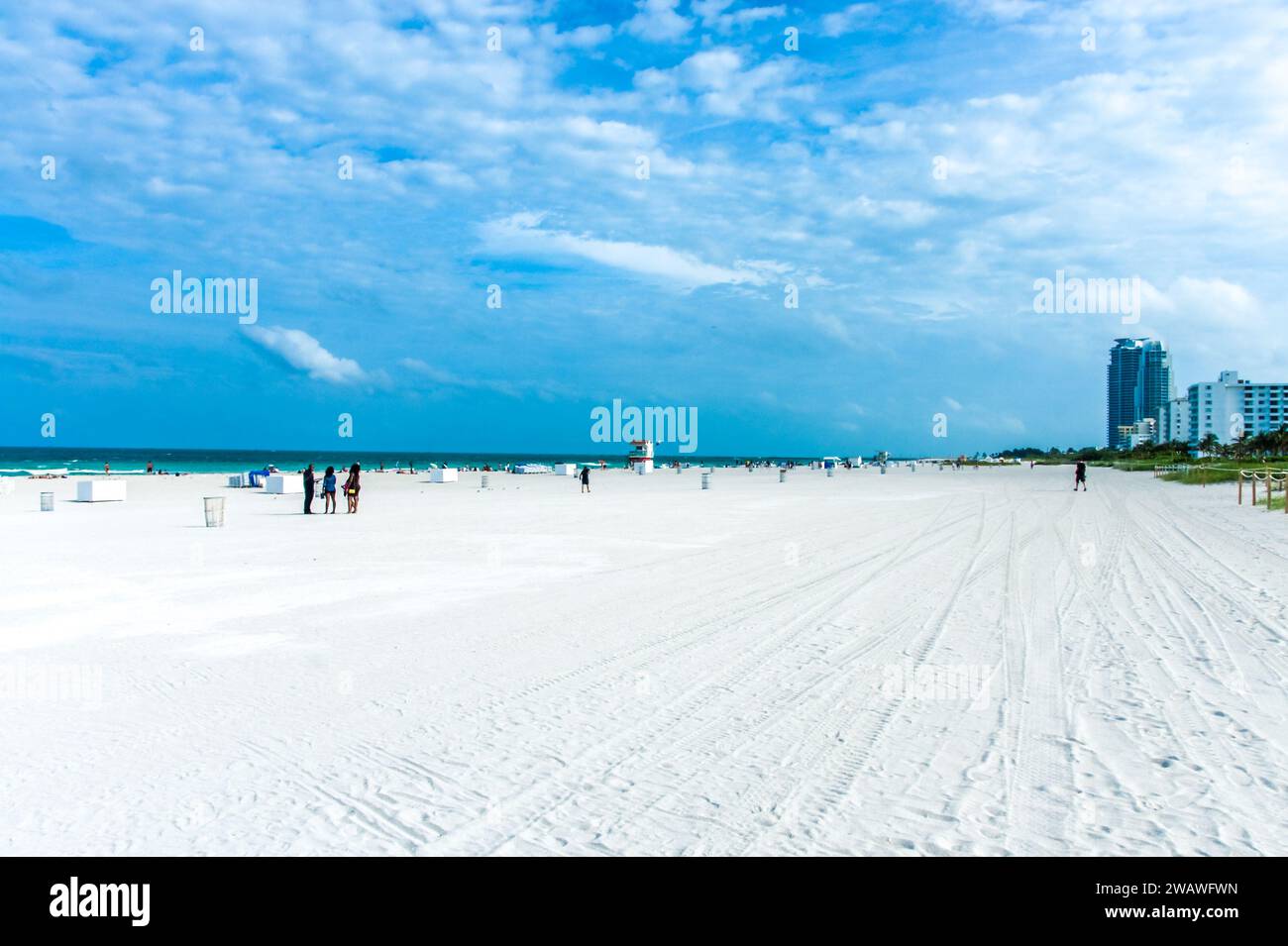 Discover Florida's Top Beaches - Stunning Views, Crystal Sands, and Endless Sunshine! Explore Siesta Key, Clearwater Beach, and More. Plan Your Perfec Stock Photo
