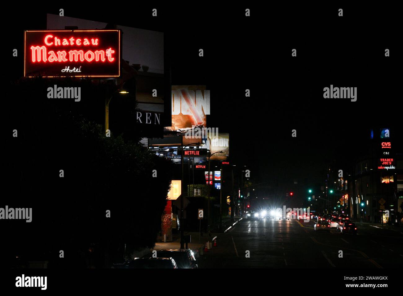 Los Angeles United States 06th Jan 2024 Atmosphere At The Golden   Los Angeles United States 06th Jan 2024 Atmosphere At The Golden Eve Party Held At Chateau Marmont On January 6 2024 In Los Angeles California Credit Pmcalamy Live News 2WAWGKX 