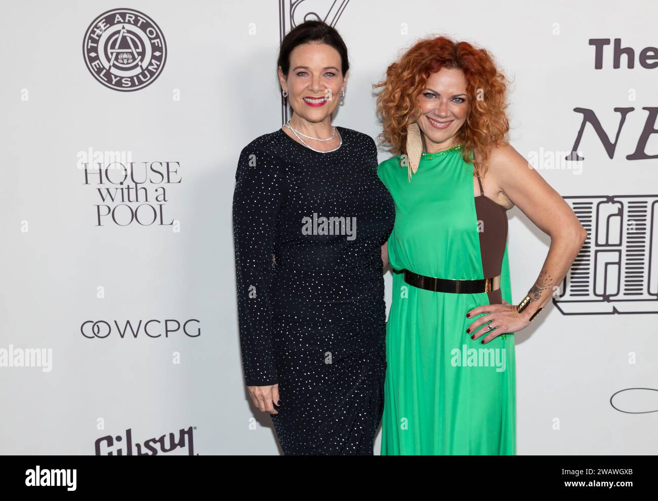 Los Angeles, USA. 06th Jan, 2024. Meredith Salenger and Nikka Costa