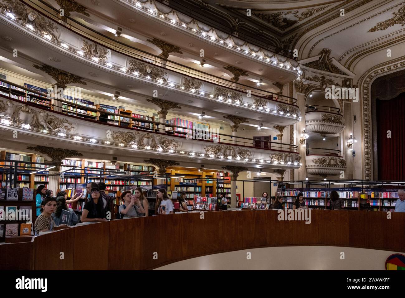 El Ateneo Grand Splendid Bookshop Buenos Aires Argentina