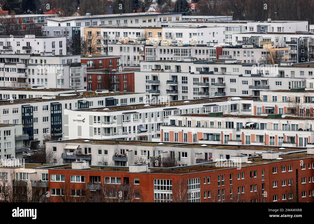 Block flats in marzahn hi-res stock photography and images - Alamy