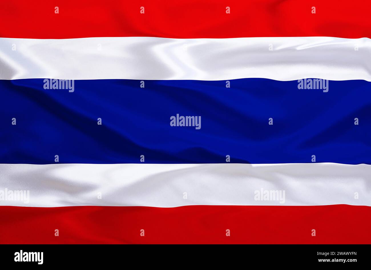 Flag of the thailand hi-res stock photography and images - Alamy