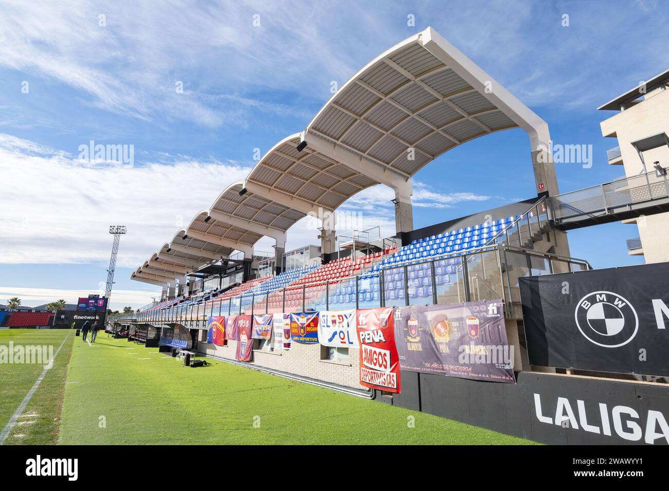 Elda, Spain. 07th Jan, 2024. Elda, Estadi nou Pepico Amat, 07012024