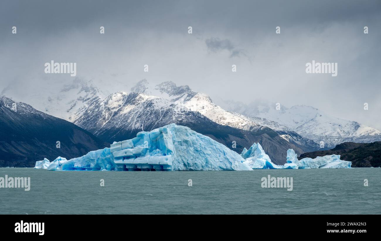 Upsala Glacier Icebergs, Lake Argentino, Patagonia Stock Photo Alamy — free download