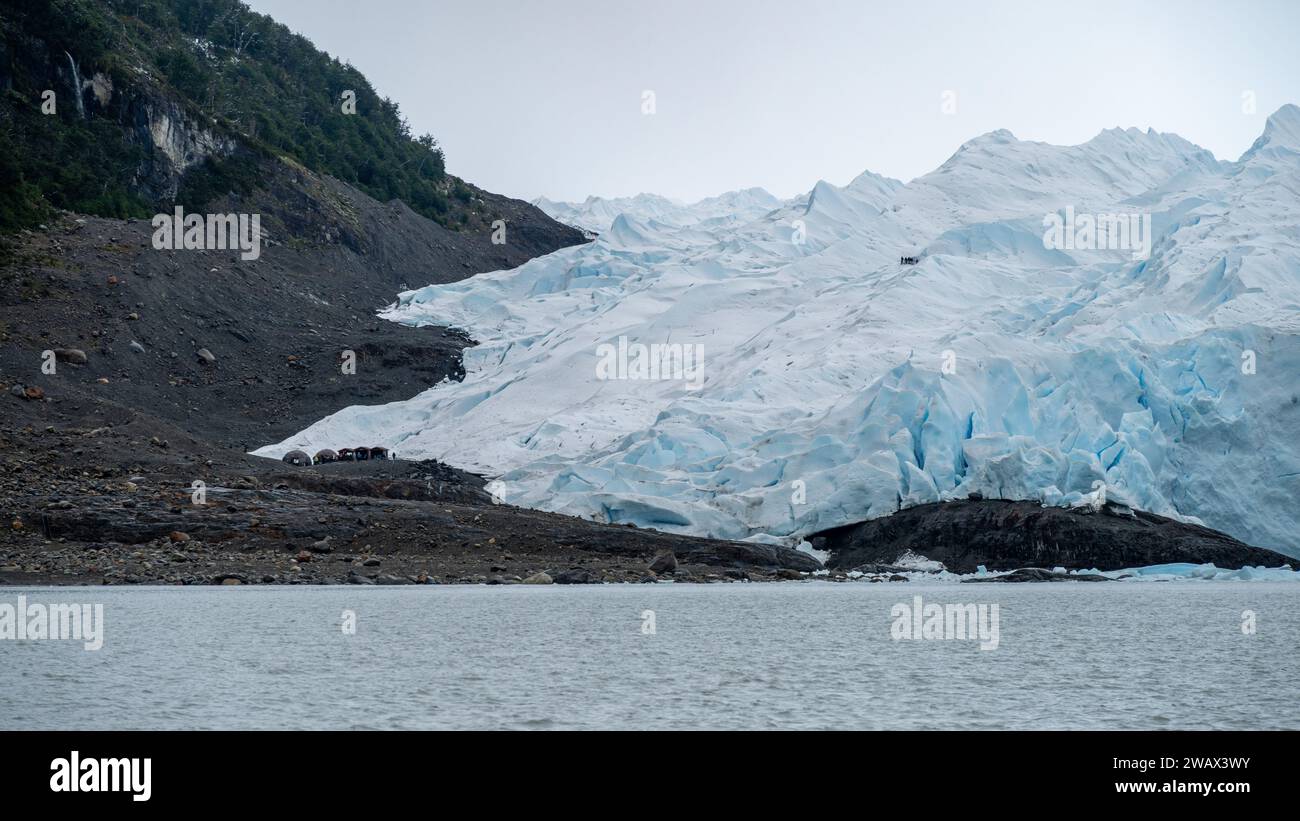 Perito Moreno Glacier, Los Glaciers NP, El Califate, Argentina Stock