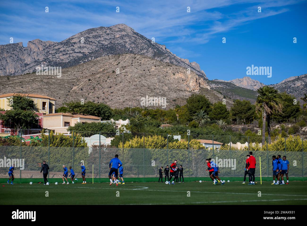 Illustration picture taken during the winter training camp of Belgian ...